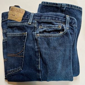 Vintage Hollister Slim Fit Blue Denim Jeans 32 32 Button Fly